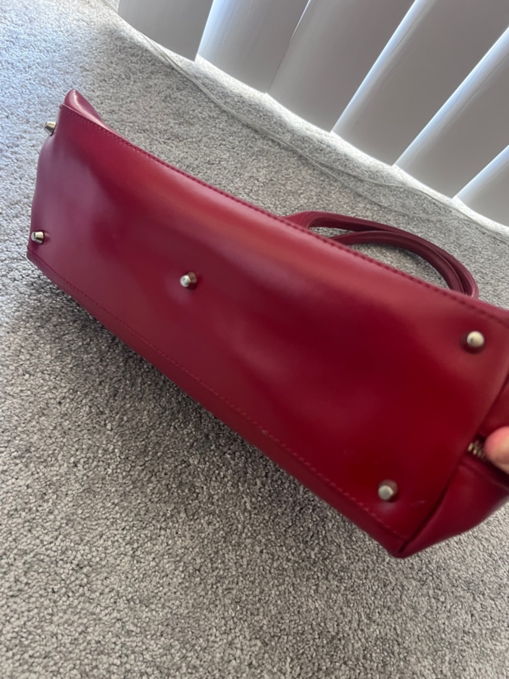 Quick SALE! Furla Red Leather Handbag – Like New Condition ❤️ with dustbag - Picture 2 of 10